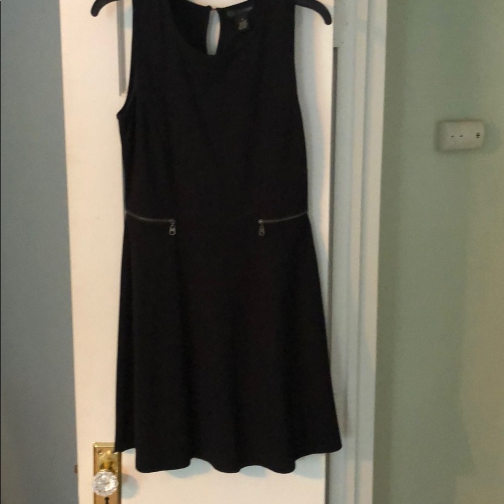 Casual black dress